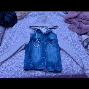 Jean Jacket Sweatshirt